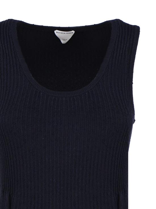 26SS 보테가베네타 미디 원피스 739155 V2R304246 Blue - BOTTEGA VENETA