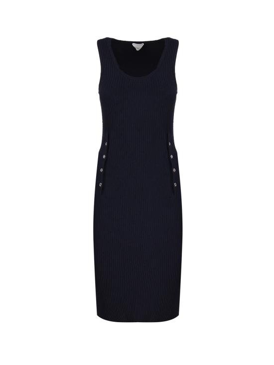 26SS 보테가베네타 미디 원피스 739155 V2R304246 Blue - BOTTEGA VENETA