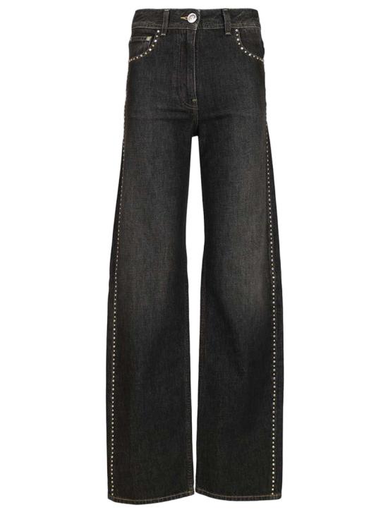 26SS 베르사체 데님 팬츠 10224521A164771D040 Black