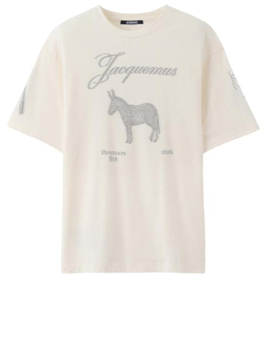 26SS 자크뮈스 반팔 티셔츠 TSM00625AJ002661NW White