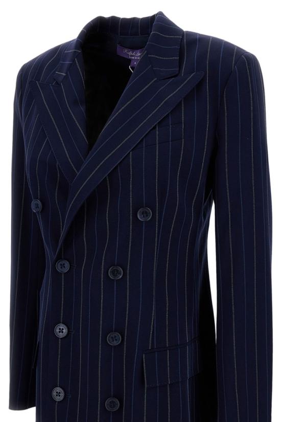 26SS 랄프 로렌 미디 원피스 290P09865001ICONNAVYMULTI Blue - RALPH LAUREN