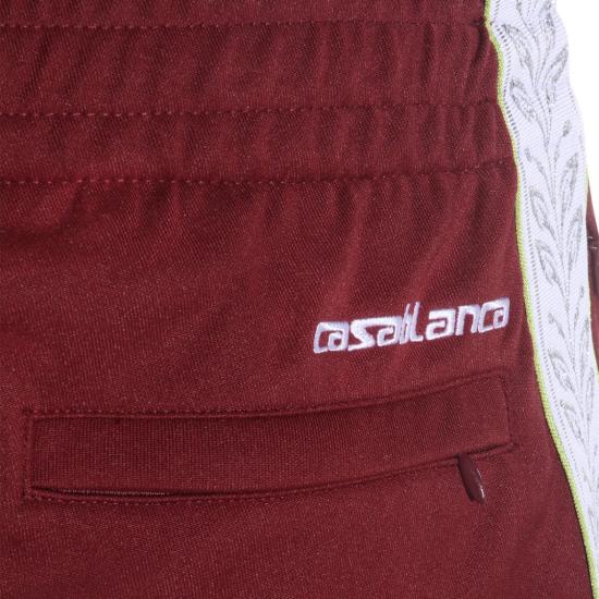 26SS 카사블랑카 스트레이트 팬츠 MSP26JTR16601 Burgundy - CASABLANCA