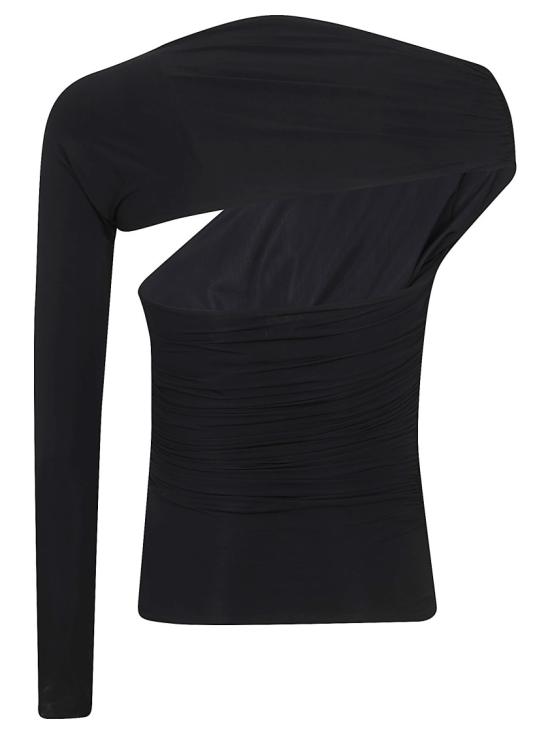 26SS 엘리자베타프랜치 긴팔 티셔츠 MD01561E2 Black - ELISABETTA FRANCHI