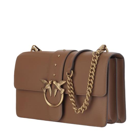 26SS 핑코 숄더백 105857A0F1L17Q Brown - PINKO