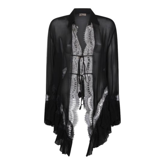 26SS 블루마린 블라우스 P622C444AN0990 Black