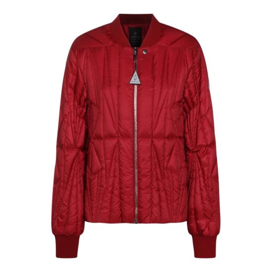 26SS 릭오웬스 몽클레어 코트 MU01F1A01M8113438 Red - RICK OWENS MONCLER