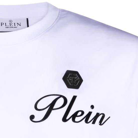 26SS 필립 플레인 반팔 티셔츠 SAFCMTK8906PJY002N01 White - PHILIPP PLEIN