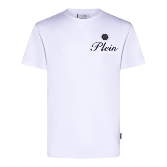 26SS 필립 플레인 반팔 티셔츠 SAFCMTK8906PJY002N01 White