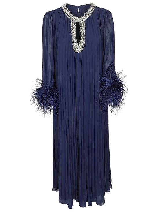 26SS 셀프 포트레이트 롱 원피스 RS26 510M Black