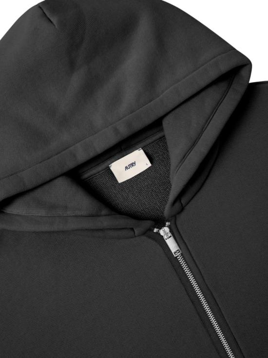 26SS 오트리 후드 티셔츠 HIPX032KJERSEYBLACK Black - AUTRY