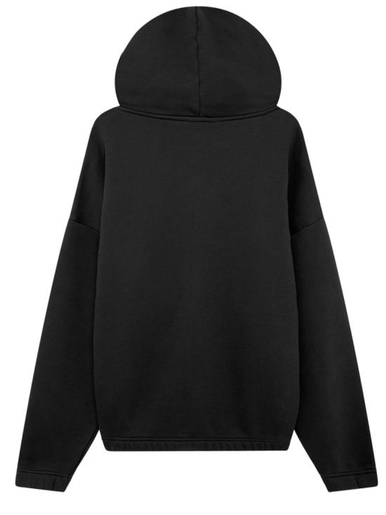 26SS 오트리 후드 티셔츠 HIPX032KJERSEYBLACK Black - AUTRY