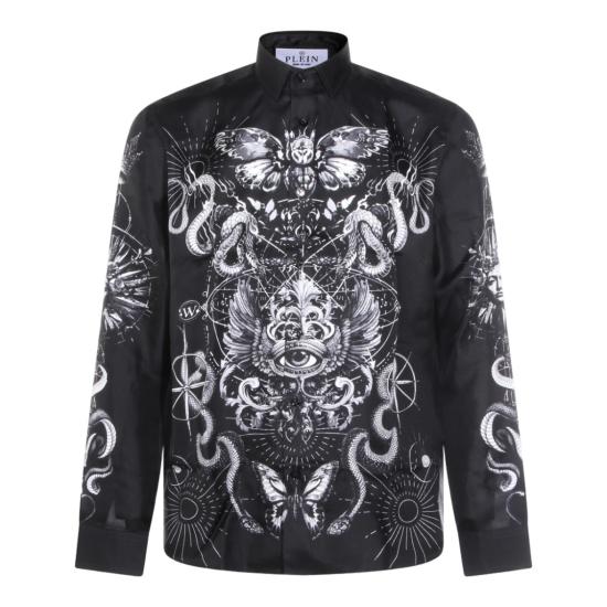 26SS 필립 플레인 긴팔 셔츠 SAFCMRP2547PTE104N02 Black