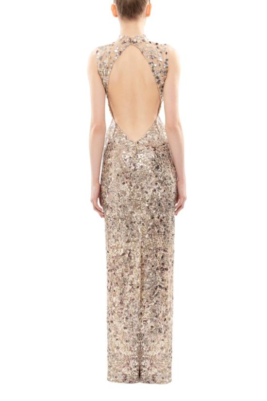  사이드 코베이시 롱 원피스 스팽글 자수 롱 드레스 - SAIID KOBEISY