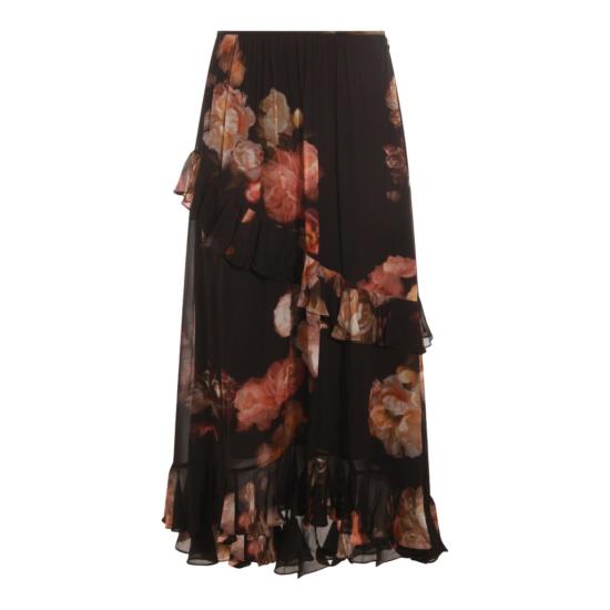 25FW 짐머만 롱 스커트 5352SF251RFLR Black