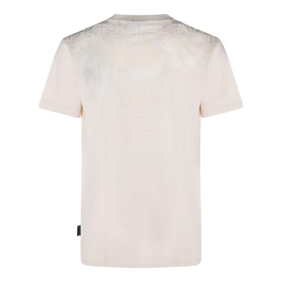 26SS 필립 플레인 반팔 티셔츠 SAFCMTK8682PJY002N06 Neutrals - PHILIPP PLEIN