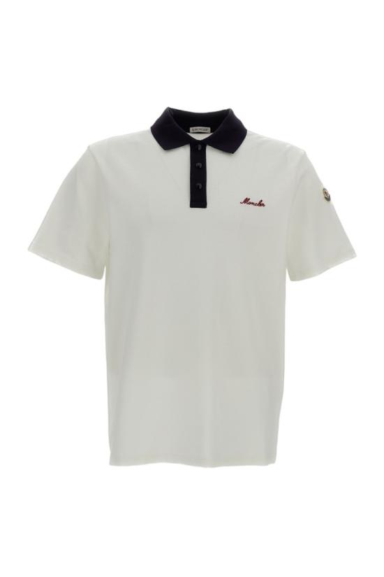 26SS 몽클레어 폴로 티셔츠 8A0000389A16034 Neutrals