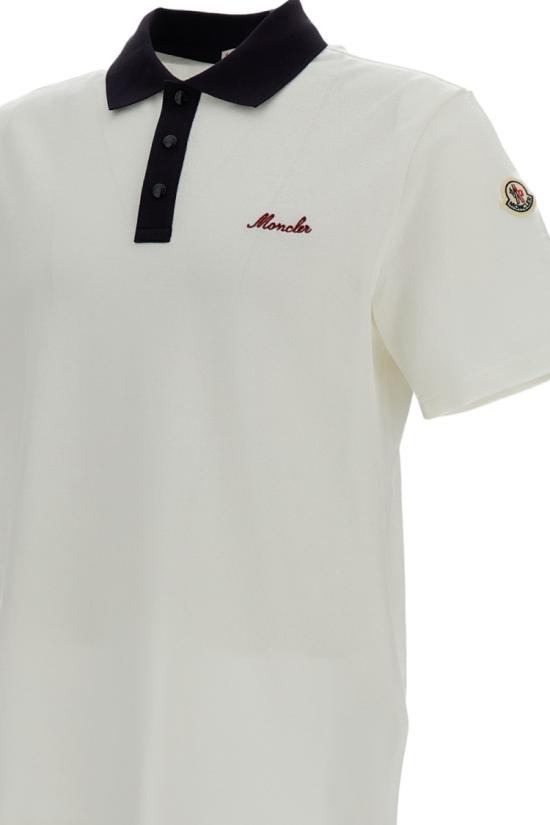 26SS 몽클레어 폴로 티셔츠 8A0000389A16034 Neutrals - MONCLER