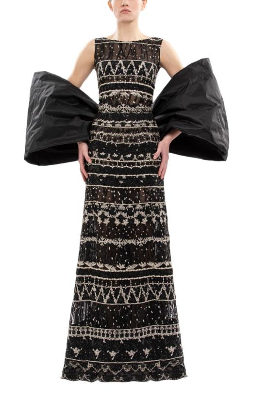  사이드 코베이시 코트 보우 케이프 - SAIID KOBEISY