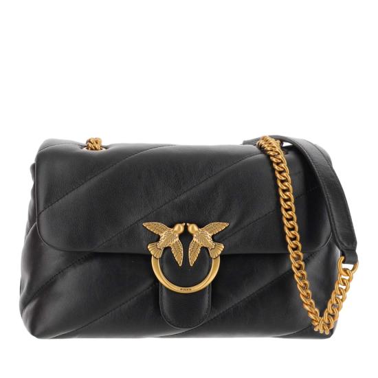 26SS 핑코 숄더백 100038A0F2Z99Q Black