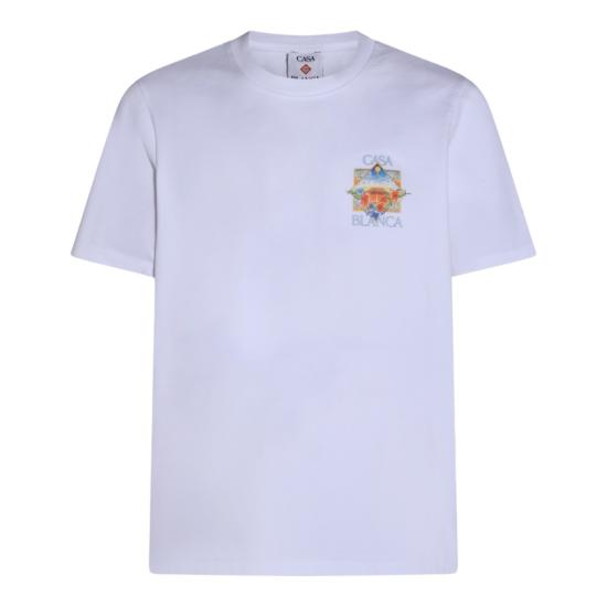 26SS 카사블랑카 반팔 티셔츠 MSS26JTS00113 White