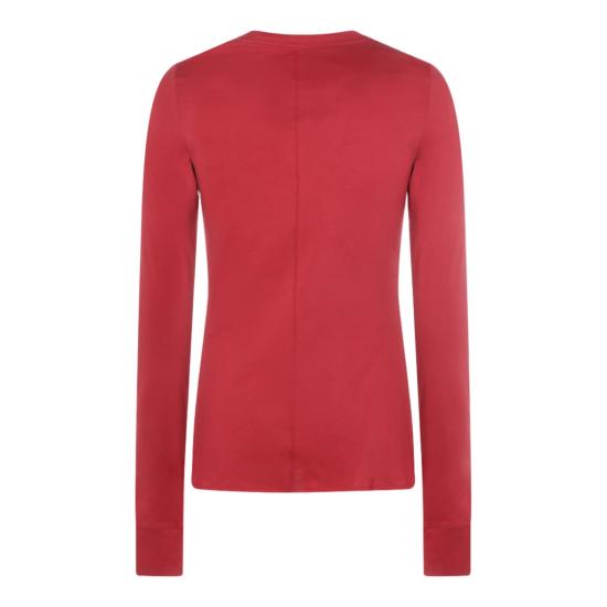 26SS 릭오웬스 몽클레어 스웨터 MU01F8D0189AHD46E Red - RICK OWENS MONCLER