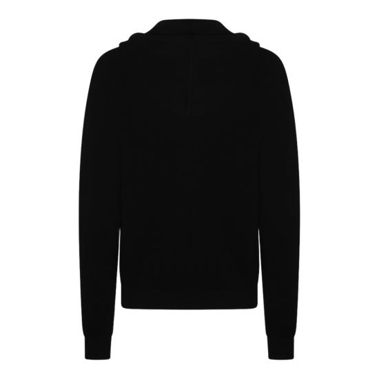 26SS 릭 오웬스 후드 티셔츠 RU01F2614KWVH09 Black - RICK OWENS
