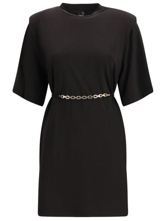 26SS 핑코 미디 원피스 106484A32DZ99 Black