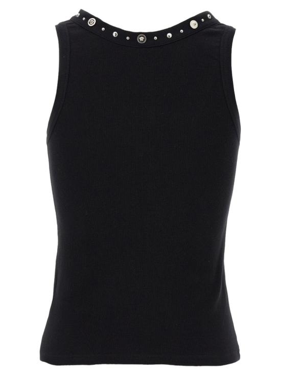 26SS 베르사체 민소매 티셔츠 10232091A172211B000 Black - VERSACE