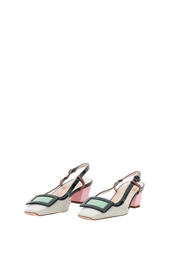 26SS 로저비비에 힐/펌프스 RVW00625601D1PSQ17 Neutrals - ROGER VIVIER