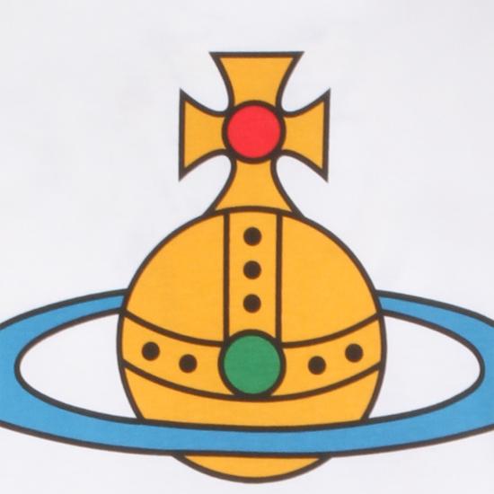 26SS 비비안웨스트우드 반팔 티셔츠 3G01004SJ001MA401 White - VIVIENNE WESTWOOD