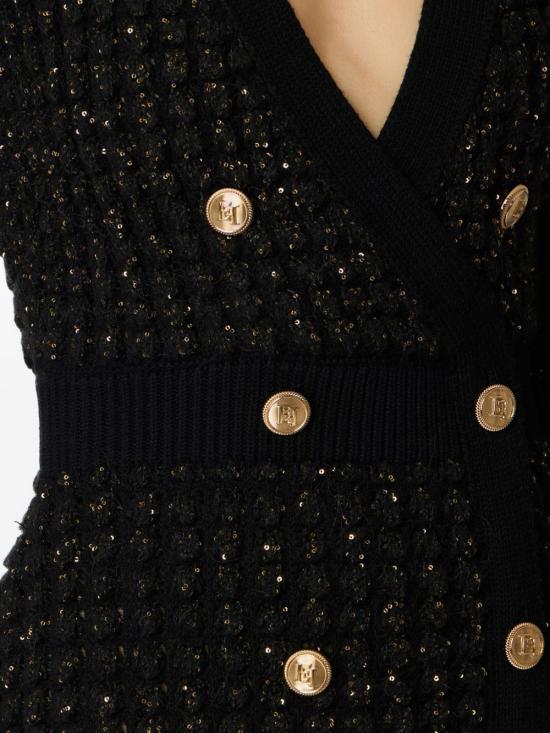 25FW 엘리자베타프랜치 미디 원피스 AM15Q56E2 110 Black - ELISABETTA FRANCHI