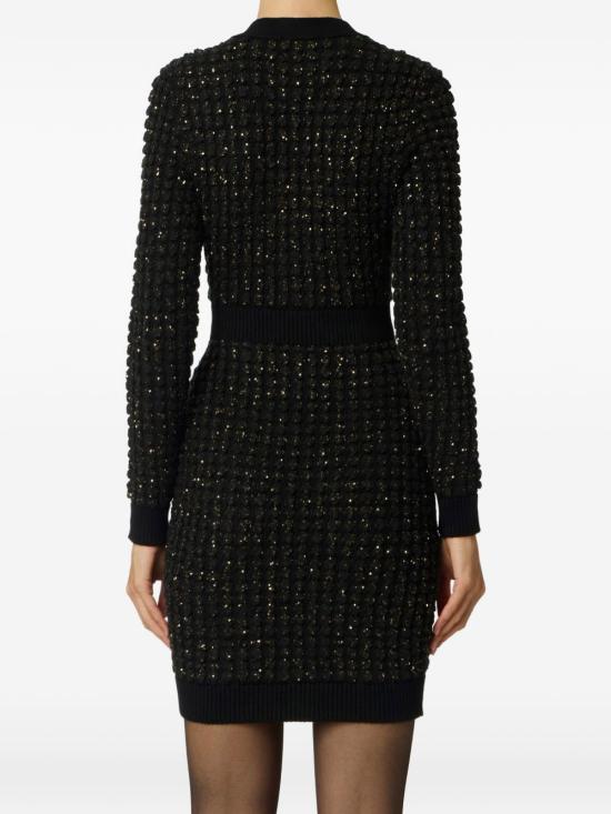 25FW 엘리자베타프랜치 미디 원피스 AM15Q56E2 110 Black - ELISABETTA FRANCHI