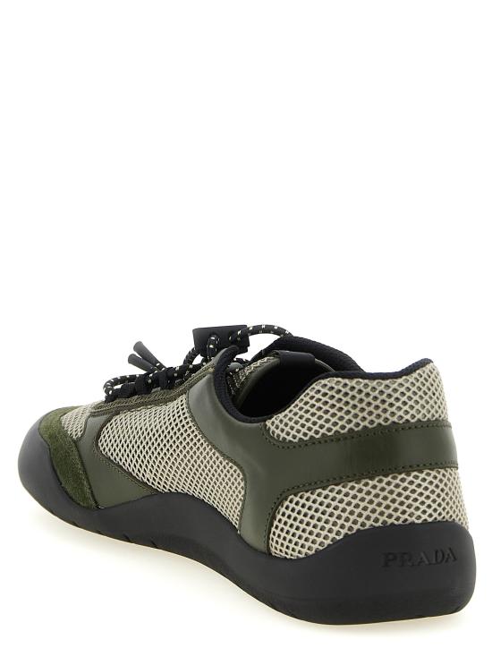 26SS 프라다 스니커즈 2EE468FG0003ZM0F0161 Green - PRADA