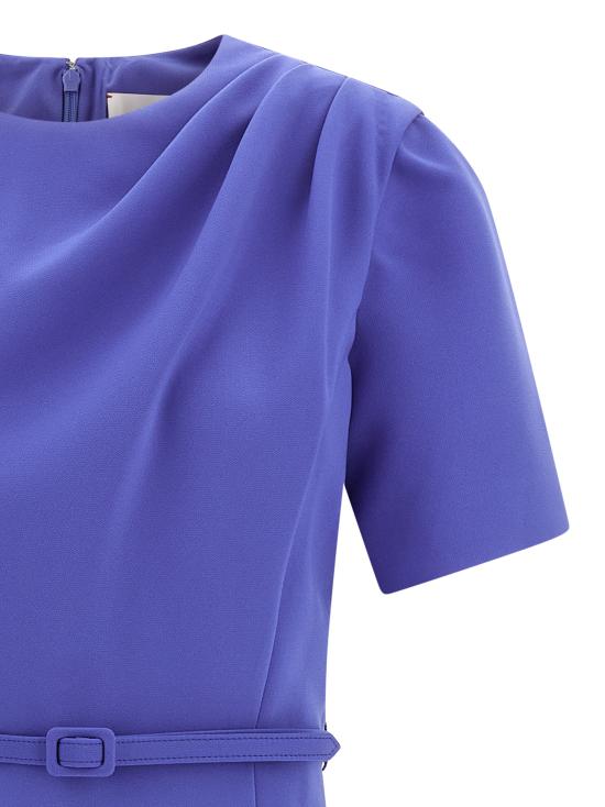 26SS 캐롤리나 헤레라 미디 원피스 R2611N529SFR474 Blue - CAROLINA HERRERA