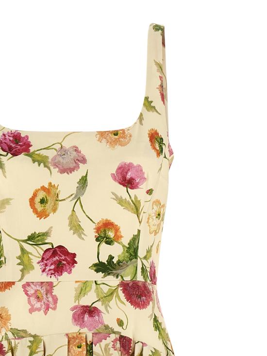 26SS 캐롤리나 헤레라 미디 원피스 R2611N563PSR264 Beige - CAROLINA HERRERA