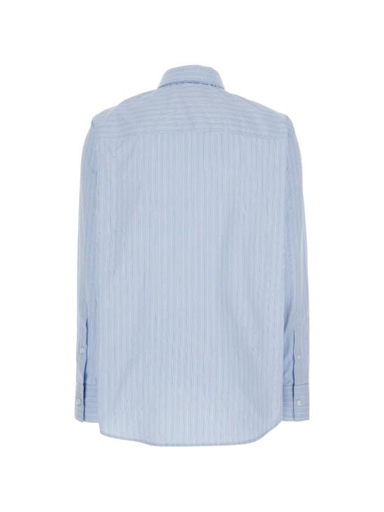 26SS 로에 셔츠 418 19209 Blu stripe - ROHE