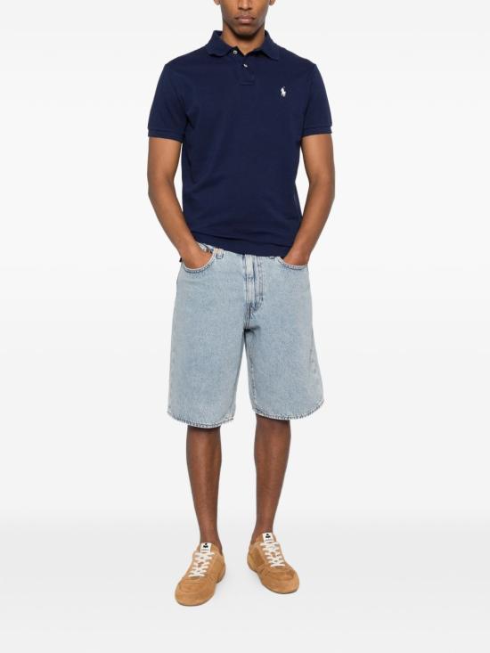 26SS 랄프 로렌 폴로 티셔츠 710680784517 NEWPORT NAVY CREAM PP - RALPH LAUREN