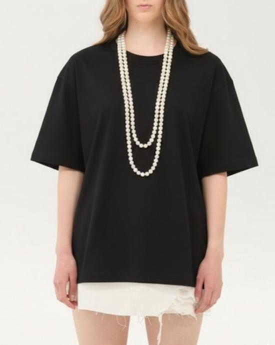 26SS 엘레 반팔 티셔츠 SS260216 NERO - ELEH