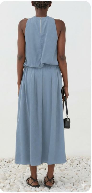 26SS 엘레 미디 스커트 SS260024 CELESTE - ELEH