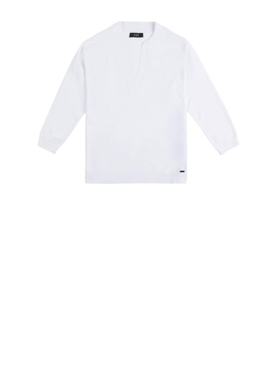 26SS 페이 스웨터 NMWC1526400 ZGPB001 White