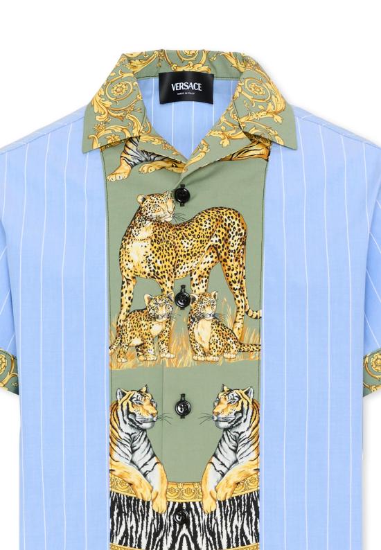 26SS [키즈] 베르사체 셔츠 1022090 1A16919 6V870 MULTICOLOR - VERSACE