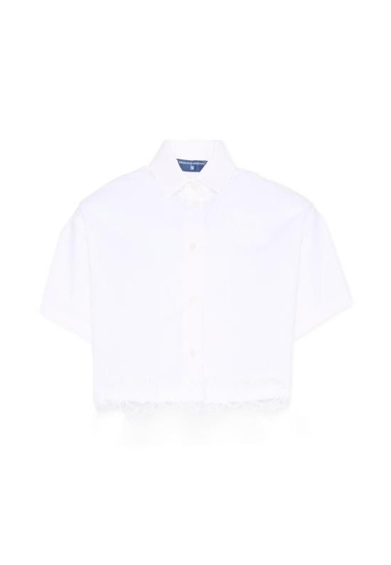 26SS [키즈] 에르마노 설비노 셔츠 Z1G309 7116 0099 WHITE