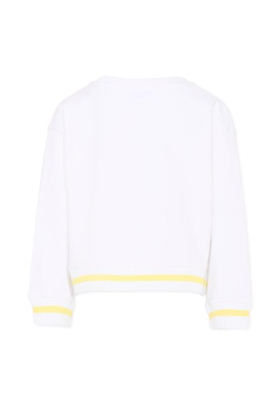 26SS [키즈] 모나리자 트레이닝 상의 19G619 7031 0099 WHITE - MONNALISA