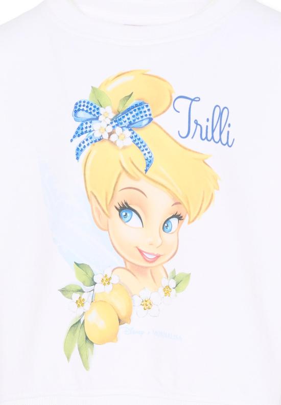 26SS [키즈] 모나리자 트레이닝 상의 19G619 7031 0099 WHITE - MONNALISA