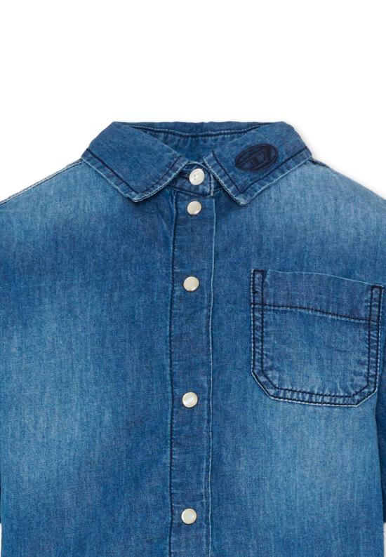 26SS [키즈] 디젤 셔츠 J02165 KXBRW K01 DENIM - DIESEL