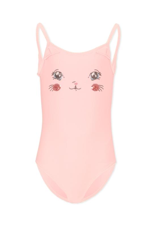 26SS [키즈] 콩제 슬래드 원피스 수영복 KS104922 POWDER PINK