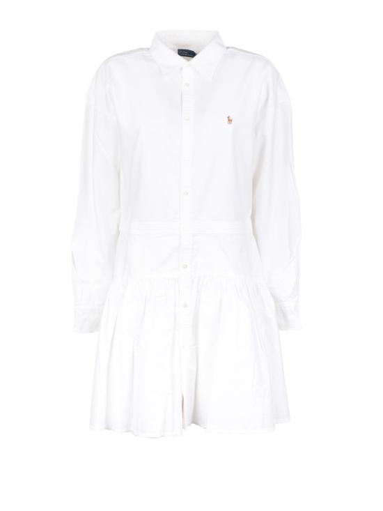 26SS 폴로 랄프로렌 미디 원피스 211 B22755 002 White