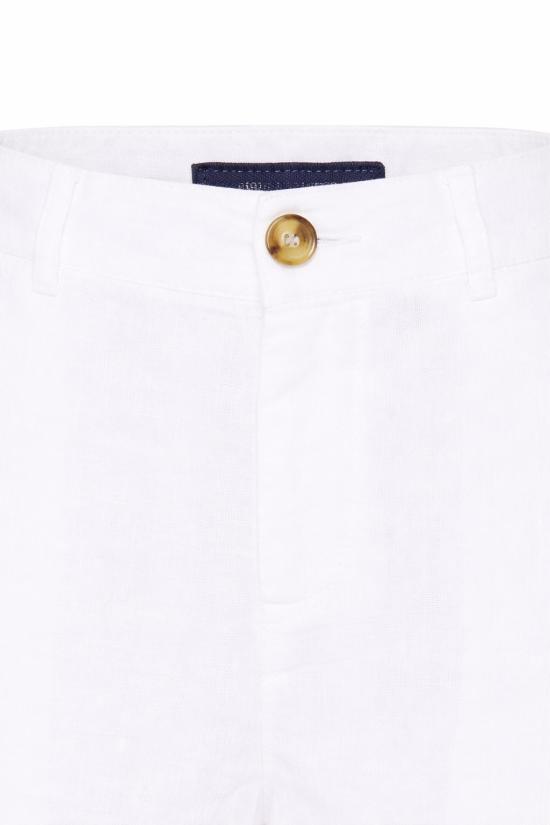 26SS [키즈] 폴앤샤크 쇼츠/버뮤다 WUQ001 LUC01 10101 WHITE - PAUL & SHARK