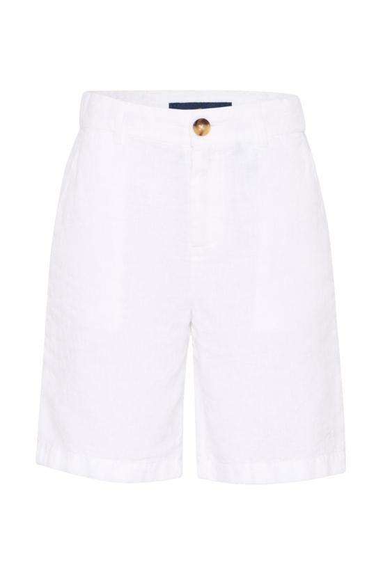 26SS [키즈] 폴앤샤크 쇼츠/버뮤다 WUQ001 LUC01 10101 WHITE - PAUL & SHARK