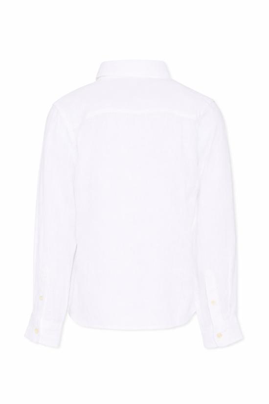 26SS [키즈] Paul & shark junior 셔츠 WUC001 LUC01 10101 WHITE - PAUL & SHARK